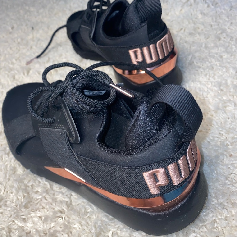 Puma sneakers with rose gold